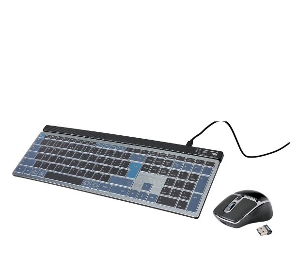 HAMA Zestaw klawiatura i mysz MULTI-DEVICE WKM-750 czarny - 1331338 - zdjęcie 5